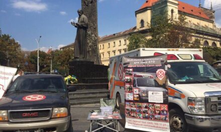 Михайло Цимбалюк, Ірина Верігіна, Юрій Дмитришин в сюжеті новин на телеканалі НТА