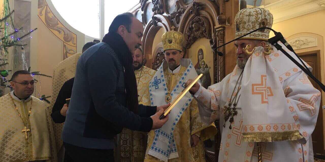 Михайло Цимбалюк отримав відзнаку від Папи Римського Франциска