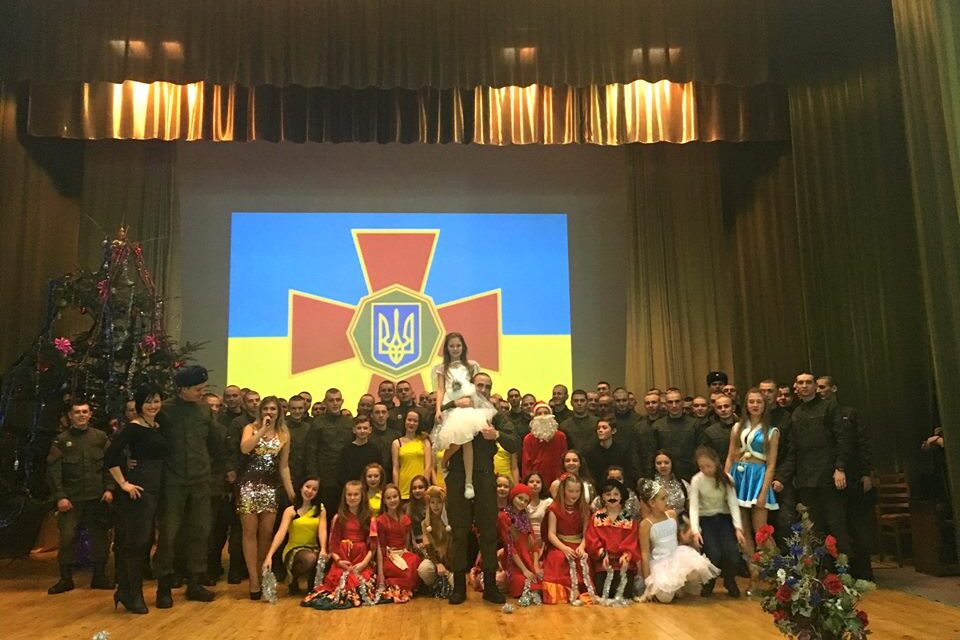 На Львівщині «Жінки Батьківщини» привітали військовиків з Новим роком