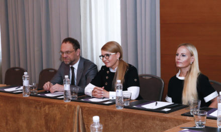 Юлія Тимошенко зустрілася зі спеціальним представником Держдепу США по Україні Куртом Волкером