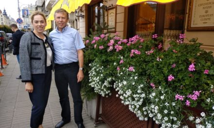 СЕРГІЙ СОБОЛЄВ ЗУСТРІВСЯ ІЗ КЕРІВНИКОМ «БАТЬКІВЩИНИ» ЛЬВОВА НАТАЛІЄЮ ТИМЧІЙ