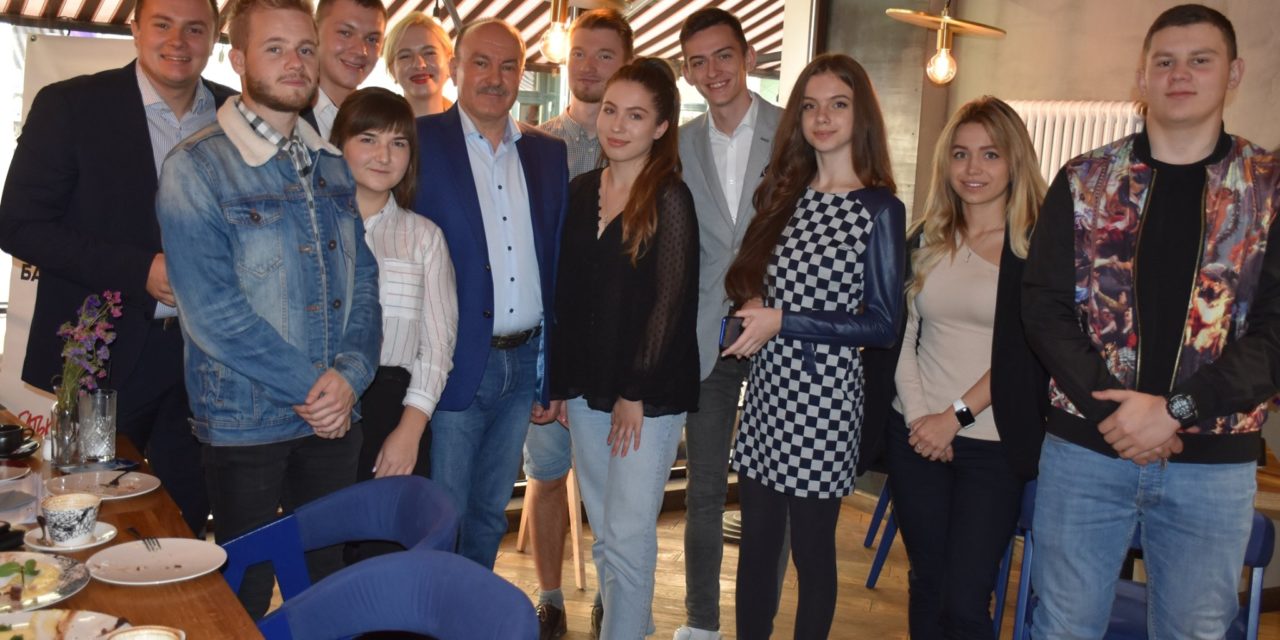 Михайло Цимбалюк зустрівся з молоддю Львівщини