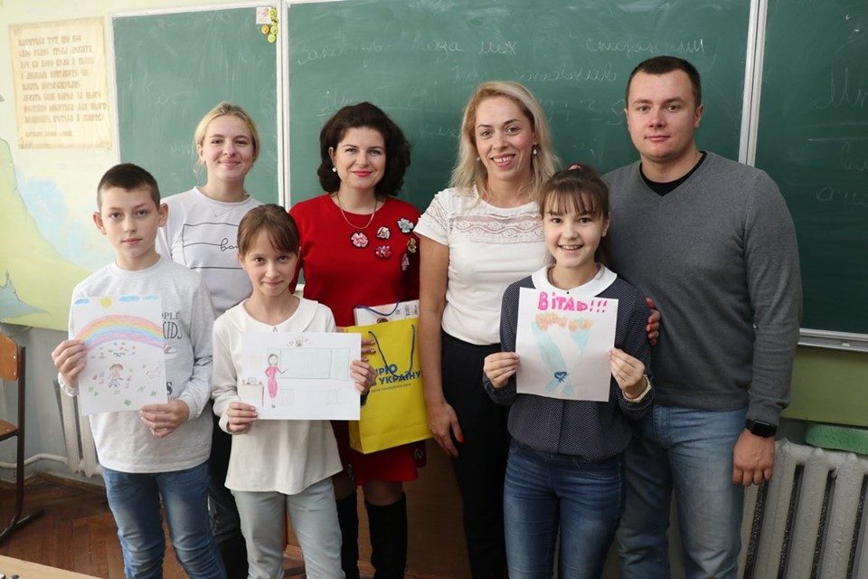 «Батьківщина» Львова організувала акцію до Дня вчителя