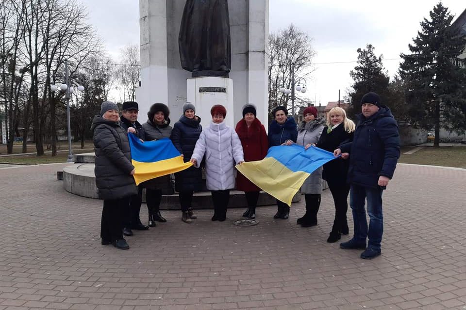 У ДЕНЬ СОБОРНОСТІ СТРИЙСЬКІ “БАТЬКІВЩИНІВЦІ” ВШАНУВАЛИ ГЕРОЇВ