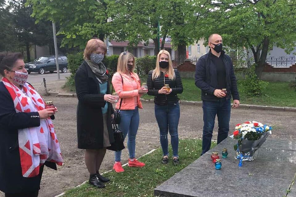 У БОРИСЛАВІ ПАРТІЙЦІ ВШАНУВАЛИ ЗАГИБЛИХ ВОЇНІВ