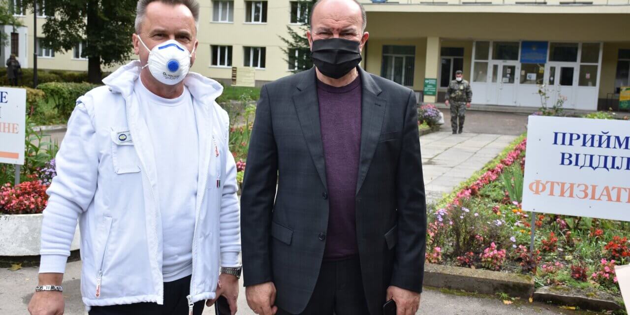 Михайло Цимбалюк провів робочу зустріч з керівником Центру легеневого здоров’я