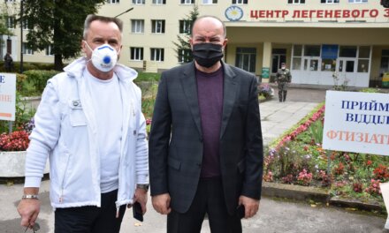Михайло Цимбалюк провів робочу зустріч з керівником Центру легеневого здоров’я
