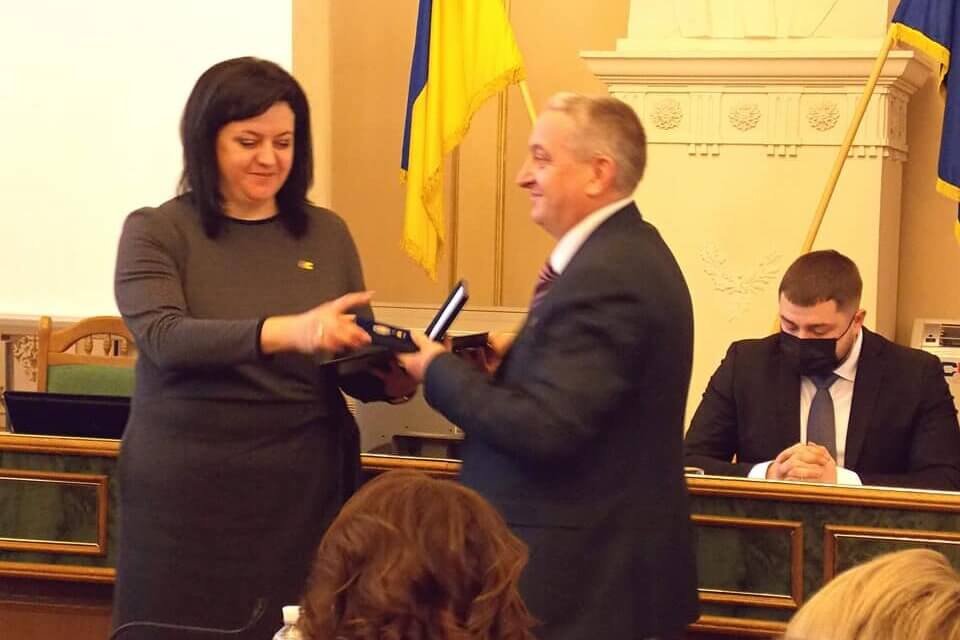 Миколу Андріїва нагородили Грамотою Веховної Ради України