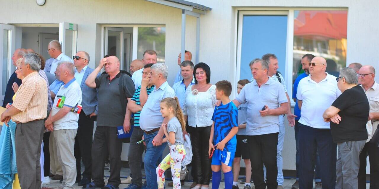 «Батьківщинівці» Самбора взяли участь у відкритті стадіону