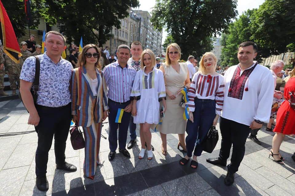 Львівська районна «Батьківщина» долучилася до відзначення 25-річчя Конституції України