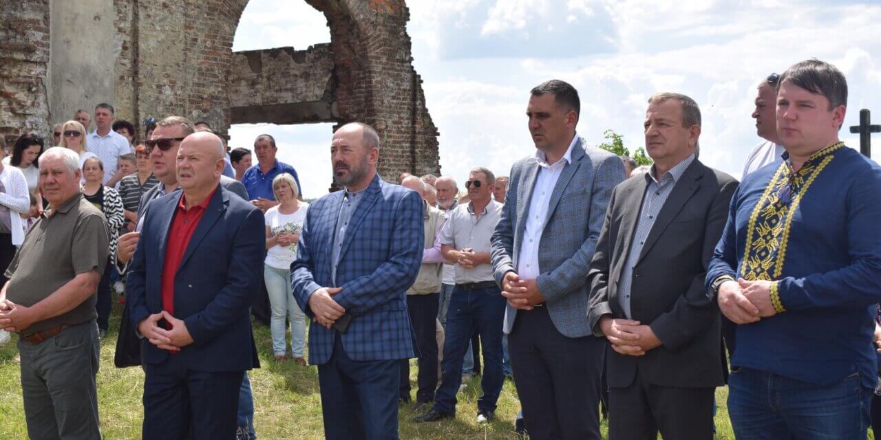 На Яворівщині Іван Стецькович вшанував жертв примусового виселення