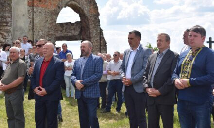 На Яворівщині Іван Стецькович вшанував жертв примусового виселення