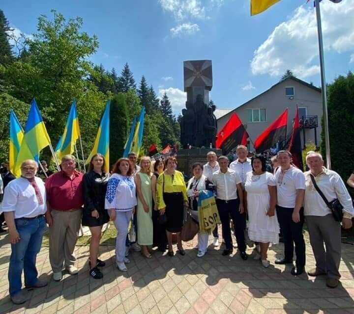 На Самбірщині «Батьківщина» відзначила річницю створення УГВР
