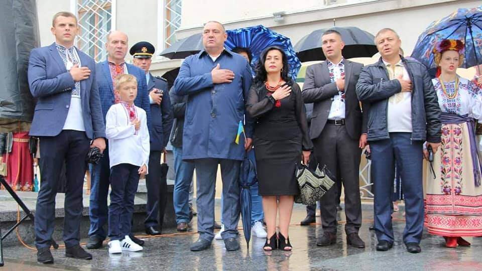 «Батьківщинівці» Дрогобиччини взяли участь в урочистостях до Дня незалежності України