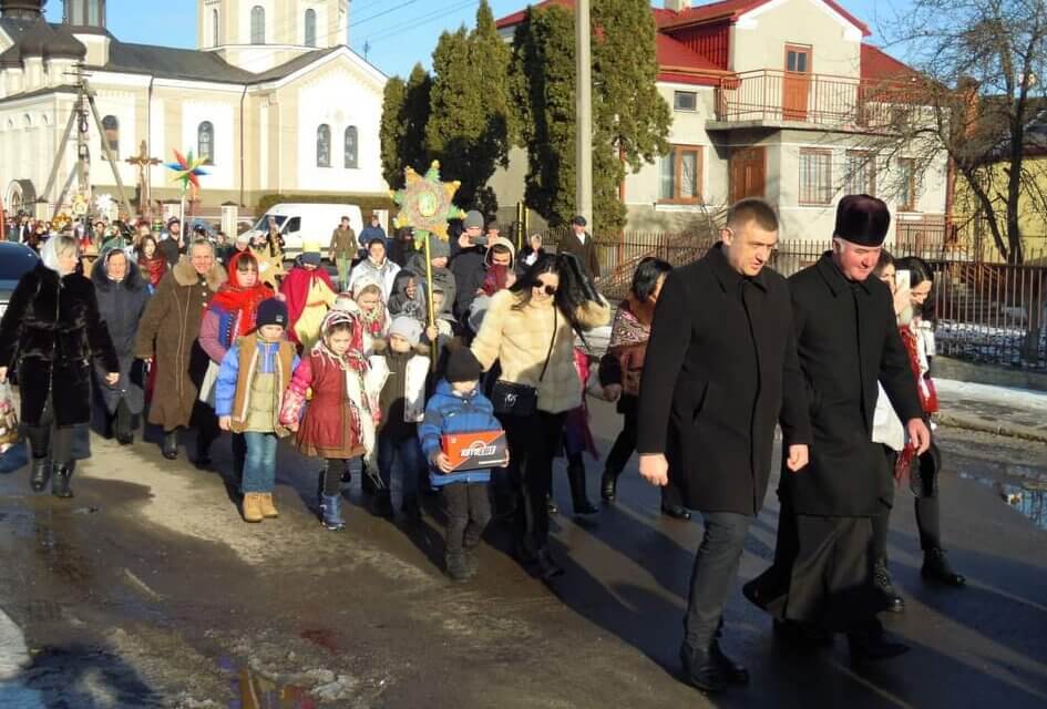 У Куликівській громаді провели свято коляди та відзначили День Соборності України