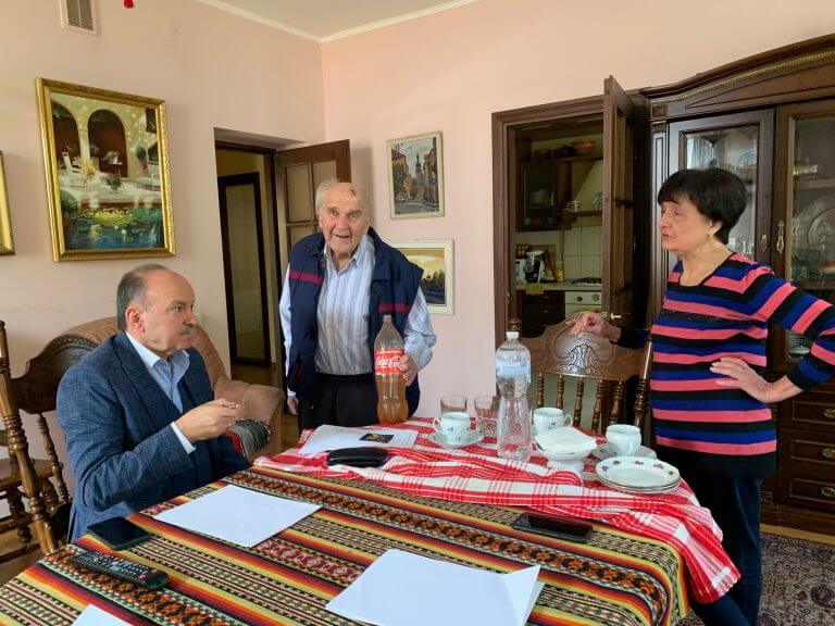 Михайло Цимбалюк зустрівся з Героєм України Ігорем Юхновським