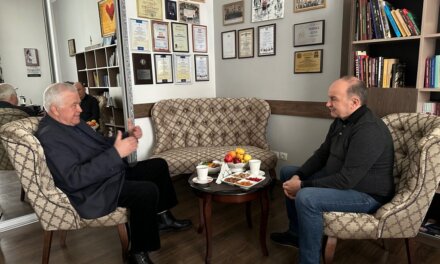 Михайло Цимбалюк зустрівся з науковцем та юристом Віктором Грищуком