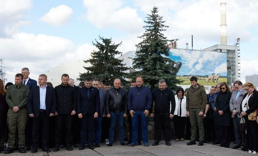 Михайло Цимбалюк вшанував героїв, які зупинили трагедію на ЧАЕС